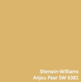Anjou Pear Sherwin Williams Paint Color
